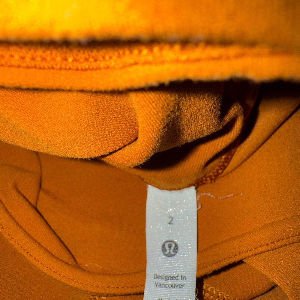lululemon athletica Burnt Orange Flare Leggings - Picture 3 of 8
